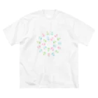 osumo_sanのおすもーさん（Keep Distance Circle ver.） ビッグシルエットTシャツ