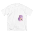 38_のむらさきのいきもの Big T-Shirt