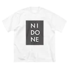 ichineko_worksのNIDONE＊二度寝＊ ビッグシルエットTシャツ