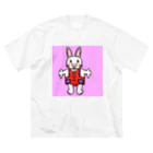 どうぶつえんのうさぎくん ビッグシルエットTシャツ