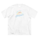 みょーのみんなだいすきオムライス【ライン】 ビッグシルエットTシャツ