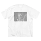 Harmony(藍月)のsmoke... ビッグシルエットTシャツ