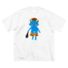 おばけ商店のおばけTシャツ＜でっかい青鬼＞ Big T-Shirt