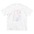 chooseの虹リボンひらり ビッグシルエットTシャツ