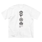 HOTCAKE PATIENTのHOTCAKE PATIENT[icon] ビッグシルエットTシャツ