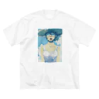 (T)actの麦わら帽子とサングラス（タンクトップ） Big T-Shirt