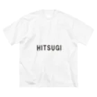 HITSUGIのBIG SILHOUETTE T－HITSUGI LOGO Big T-Shirt