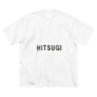 HITSUGIのBIG SILHOUETTE T－LOGO Big T-Shirt