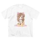 麻倉ひな子🦄🌸ひなぺちのひなぺち ビッグシルエットTシャツ