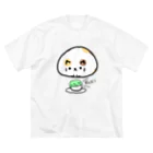 Short Catのずんだ！ ビッグシルエットTシャツ