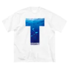 AI作家さむねこの作品集のOCEAN-T Big T-Shirt