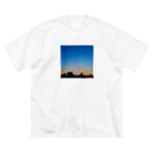 Ryuの気まぐれのKagoshima Sunset ビッグシルエットTシャツ