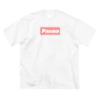 イエネコのPanna 『生クリーム』 ビッグシルエットTシャツ