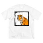 tomb_のtigre ビッグシルエットTシャツ