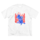 3050円のレオパードガール Big T-Shirt