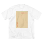 ねこのかくれが的ひみつきちハウスの茶封筒（水濡れ厳禁） Big T-Shirt