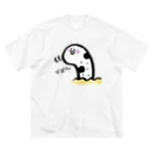 ちゅき亭。のでぷちん(ちんあなご) ビッグシルエットTシャツ