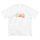 minfactoryのbook marche ビッグシルエットTシャツ