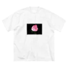 ポップならくがきの恋色Pink Big T-Shirt