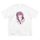 momo_tanisiのさんぷ ビッグシルエットTシャツ