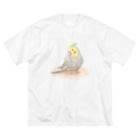 まめるりはことりのオカメインコ　シナモン【まめるりはことり】 Big T-Shirt