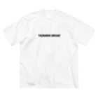 unsplashのヤグラのらへん？ ビッグシルエットTシャツ