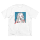 kameのぼさぼさガール Big T-Shirt