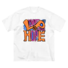 Do As D Did "Dadd."の(Love+Peace)×Hope ビッグシルエットTシャツ