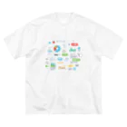 NOBODY754のUI/UX (Light) ビッグシルエットTシャツ