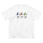 930kasumiのスケボー女子 ビッグシルエットTシャツ