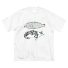 喫茶こぐまやの猫とアザラシ Big T-Shirt