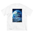 sapphirusのDANCING ON THE MOON ビッグシルエットTシャツ