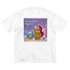 f-monのお食事会のモンスター Big T-Shirt