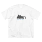 suiのねことさかな ビッグシルエットTシャツ