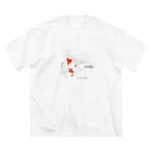 金魚作家deme＊tyoubiのUnko金魚 ビッグシルエットTシャツ