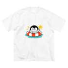 DECORの心くばりペンギン　夏ver. ビッグシルエットTシャツ