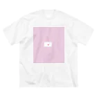 ｵｺﾒｱｲﾃﾑのLove letter ビッグシルエットTシャツ