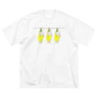 くらきち ONLINE SHOPのねこタイツの洗濯 バナナ ビッグシルエットTシャツ