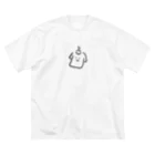 いたたたのTシャツのTシャツ ビッグシルエットTシャツ