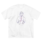 Chipafujiのフード締めすぎ男の子 Big T-Shirt