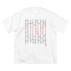 にたまご屋さんのあみだくじ ビッグシルエットTシャツ