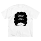 bon-bonのアフロ ビッグシルエットTシャツ