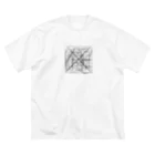 bgaの四角△四角 ビッグシルエットTシャツ