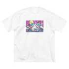 sennachinのファンタジーガール ビッグシルエットTシャツ