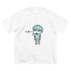 ムスコカワイイドットコムのもちぺーイヤー Big T-Shirt