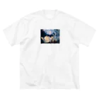 mkshopの花火 Big T-Shirt