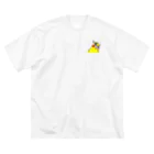 art極楽鳥のオカメインコのルビー ビッグシルエットTシャツ