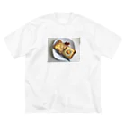 朱華の朝ごはん ビッグシルエットTシャツ