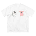 日向さおり&をりん出逢って3秒でプチ出陣のもーしゃるぶーすたんす Big T-Shirt