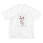 コリドラスのお花図鑑３ ビッグシルエットTシャツ